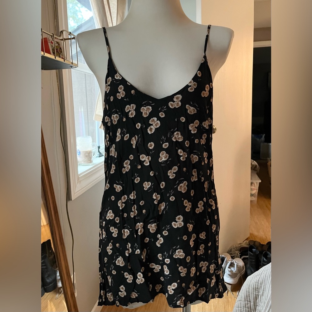Brandy Melville Sunflower Mini Dress - low back